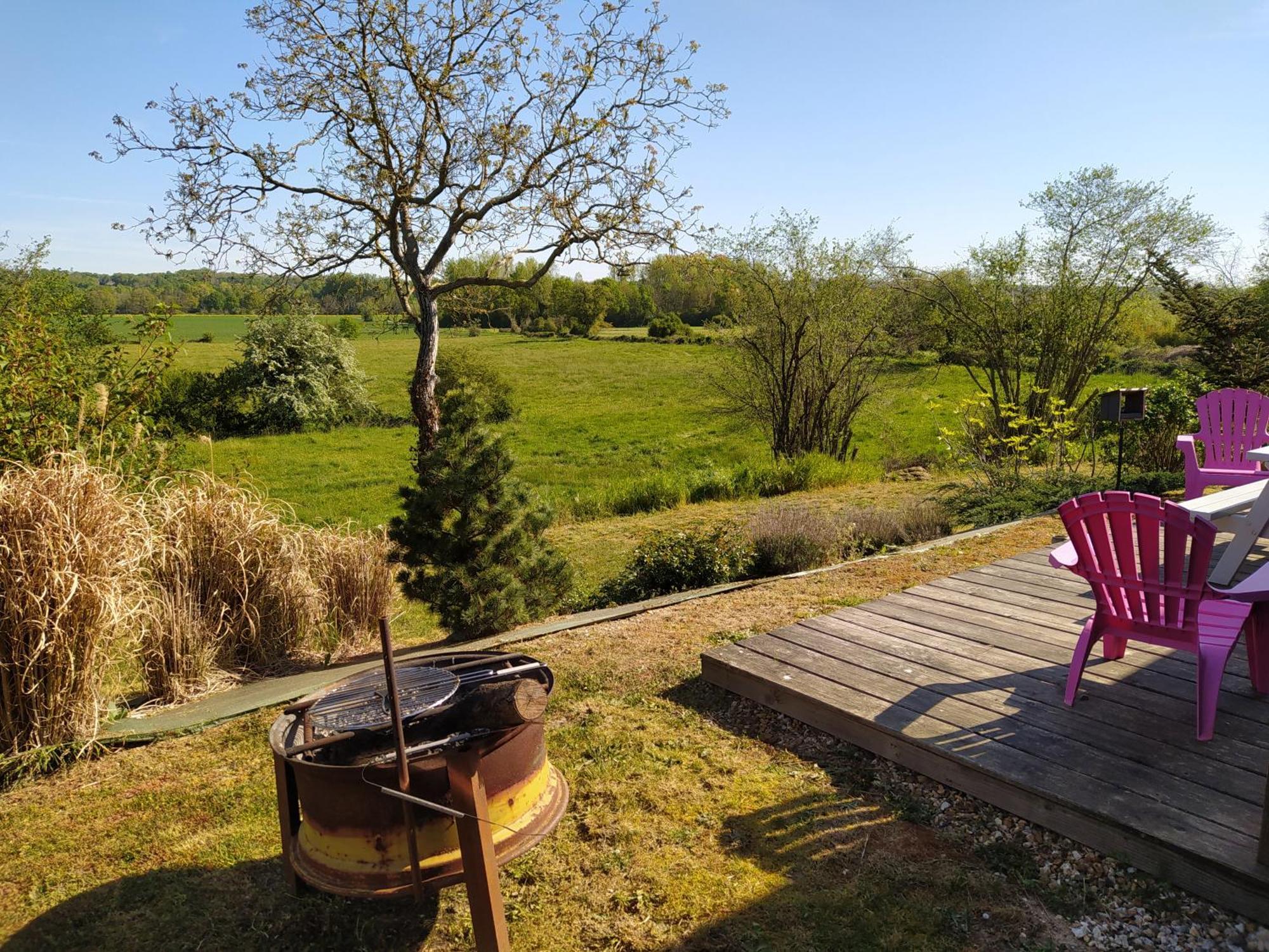 Saint-Martin-Sur-Ocre Gite Loire Et Bois מראה חיצוני תמונה